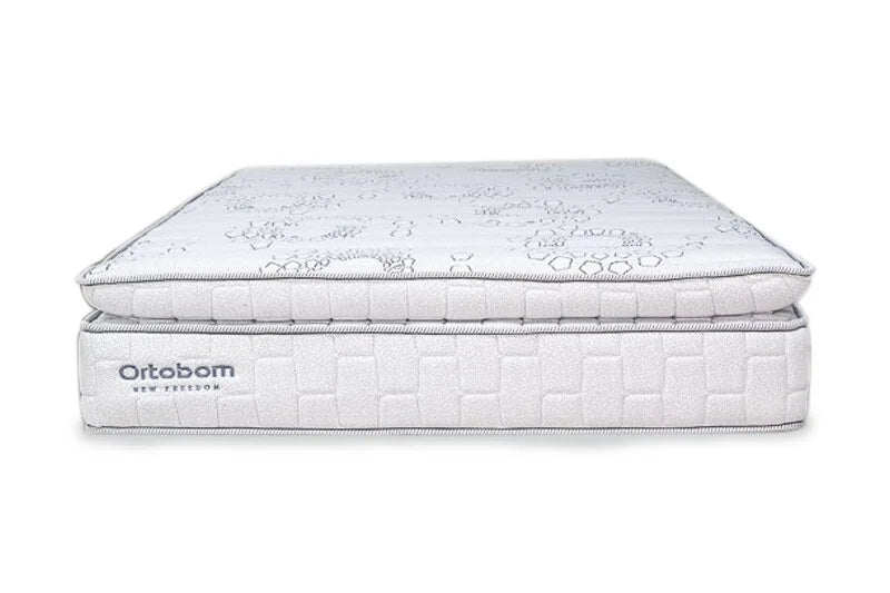 Colchão Casal New Freedom 138x188x32 Molas Ensacadas Pocket Espuma Viscoelástica D33 – Ortobom | Suporta até 300kg