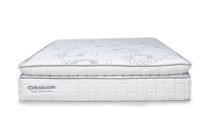 Colchão Casal New Freedom 138x188x32 Molas Ensacadas Pocket Espuma Viscoelástica D33 – Ortobom | Suporta até 300kg