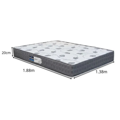 Colchão Casal Orthoclínico 138x188x20 Ortopédico D45 – Orthoprime | Suporta até 240kg