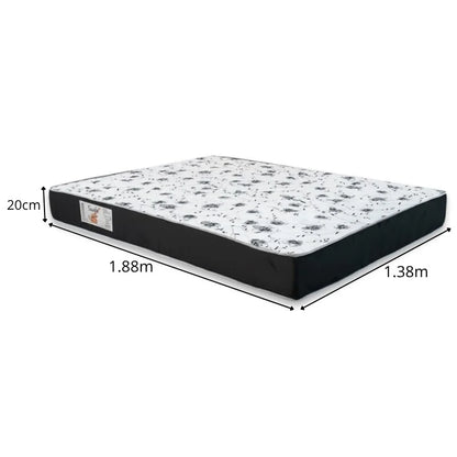 Colchão Casal Santé 138x188x20 100% Espuma D33 – Nosso Sonho | Suporta até 250kg