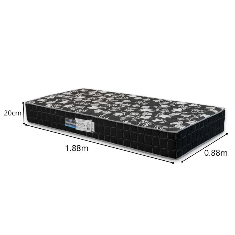 Colchão Solteiro Orthoclínico 88x188x20 Ortopédico D28 – Orthoprime | Suporta até 120kg