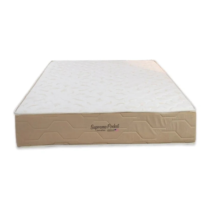 Colchão Casal Supreme Pocket Molas Ensacadas 138x188x25 – Inovaflex | Suporta até 240kg