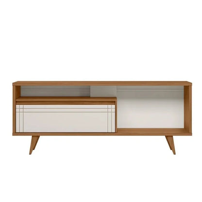 Rack Bancada NT 1315 Larg. 1.63m Freijó/Off para TV até 60″ – Notável